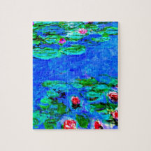 Le célèbre tableau de Monet, Water Lilies (vue mac