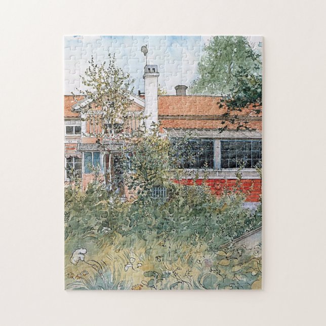 Puzzle Le chalet - Carl Larsson 1895 (Vertical)