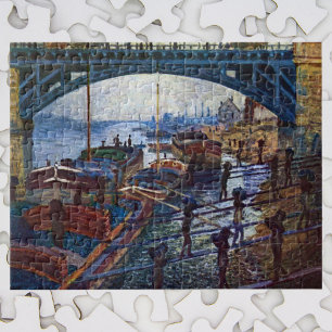 Puzzle Le charbon de Claude Monet