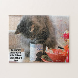 Puzzle Le chat a été puni