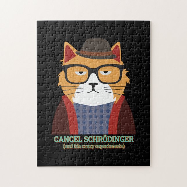 Puzzle Le chat de Schrodinger (Vertical)