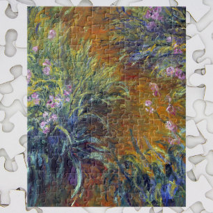 Puzzle Le chemin à travers les iris par Claude Monet