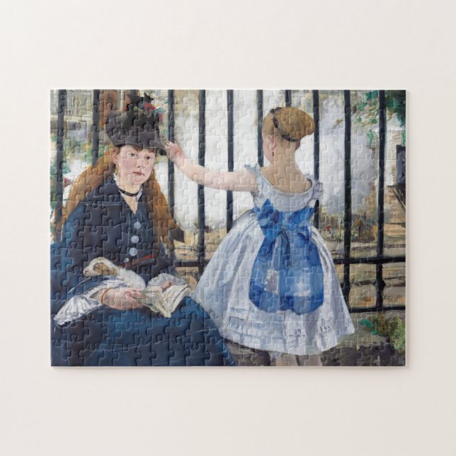 Puzzle Le Chemin de fer, Edouard Manet (Horizontal)