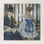 Puzzle Le Chemin de fer - Manet Impressionniste Peinture<br><div class="desc">Tableau impressionniste d'Édouard Manet - Chefs d'oeuvre classiques - Collection impressionniste d'Édouard Manet - Le chemin de fer</div>