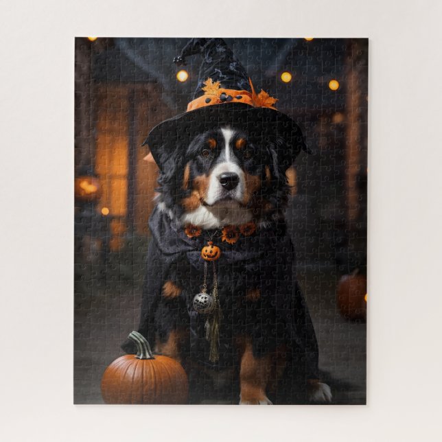 Puzzle Le chien bernois Spooktacular : Un Howl-o-Ween d'H (Vertical)