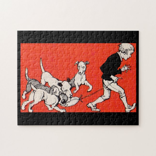 Puzzle le chien marcheur (Horizontal)