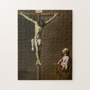 Puzzle Le Christ crucifié avec un peintre