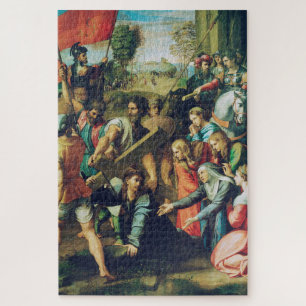 Puzzle Le Christ tombant sur le chemin du Calvaire