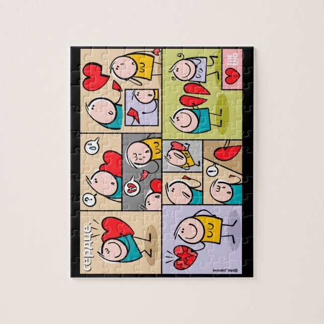 Puzzle Le coeur (Vertical)