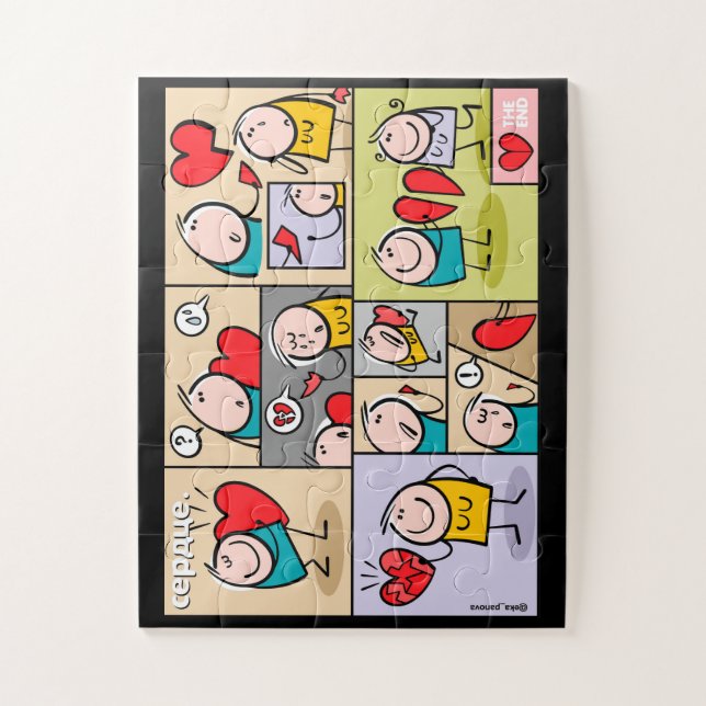 Puzzle Le coeur (Vertical)