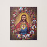 Puzzle Le coeur sacré de Jésus<br><div class="desc">Le coeur sacré de Jésus</div>
