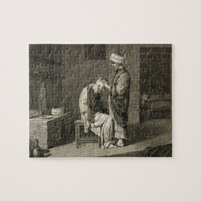 Puzzle Le coiffeur, des arts du volume II et des (Horizontal)