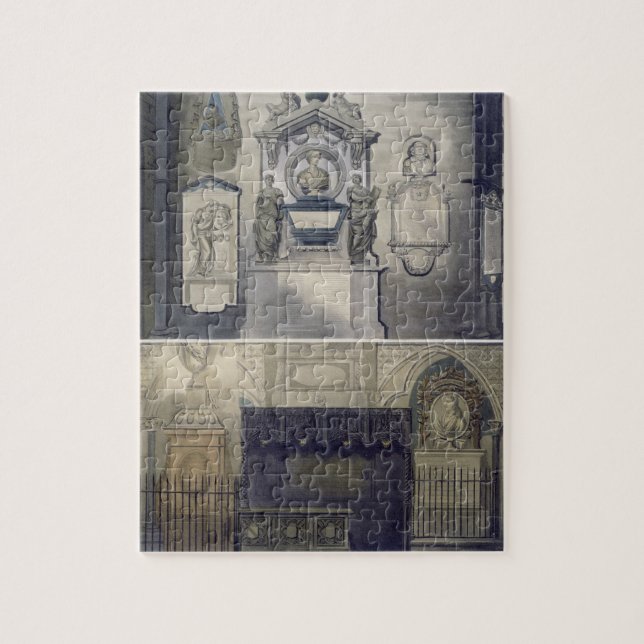 Puzzle Le coin des poètes, plat F de "Abbaye de (Vertical)