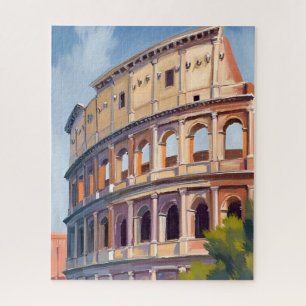 Puzzle Le Colosseum Rome Aquarelle Voyage