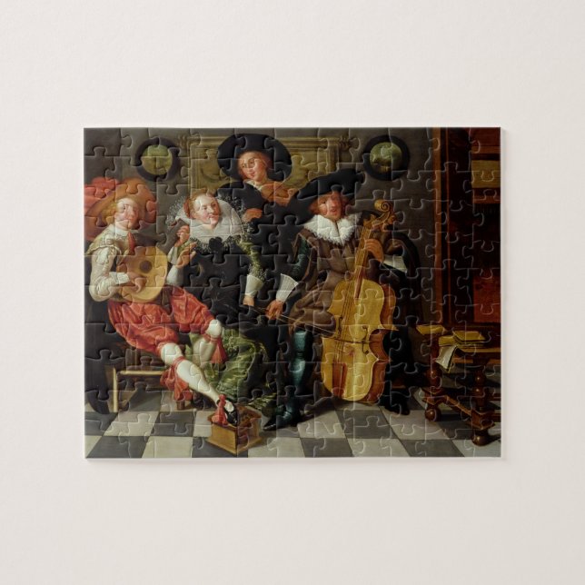 Puzzle Le concert (huile sur le panneau) (Horizontal)