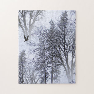 Puzzle Le Corbeau d'hiver...