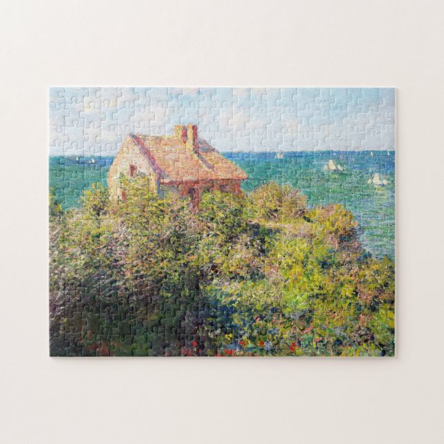 Puzzle Le cottage du pêcheur chez Varengeville Claude (Horizontal)