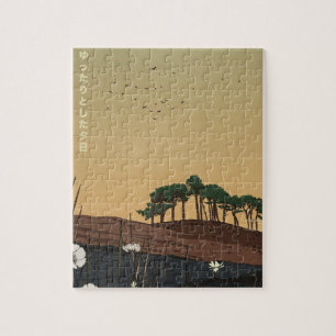 Puzzle Le coucher de soleil relaxant du soir