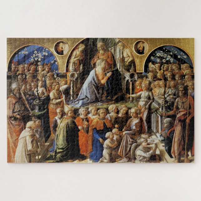 Puzzle Le couronnement de la Vierge (Horizontal)