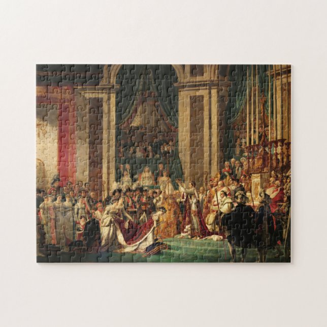 Puzzle Le couronnement de Napoléon par Jacques-Louis Davi (Horizontal)