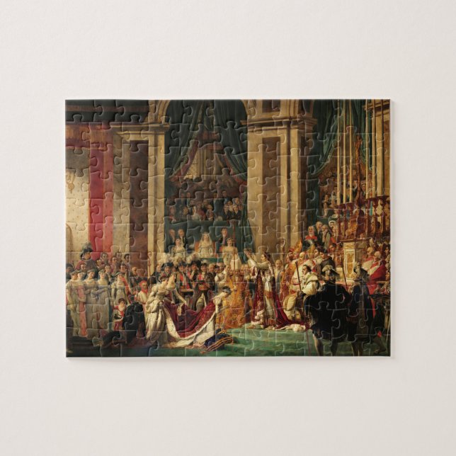 Puzzle Le couronnement de Napoléon par Jacques-Louis Davi (Horizontal)