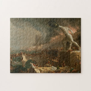 Puzzle Le cours de l'empire - Destruction par Thomas Cole