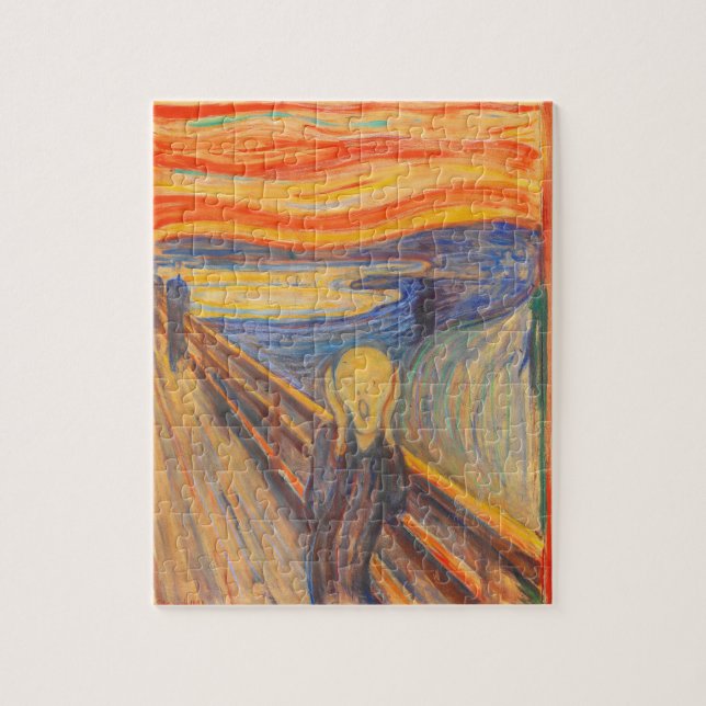 Puzzle Le cri d'Edvard Munch (Vertical)