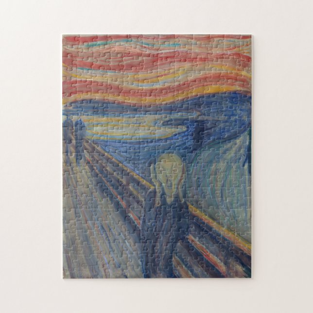 Puzzle Le cri, Edvard Munch (Vertical)