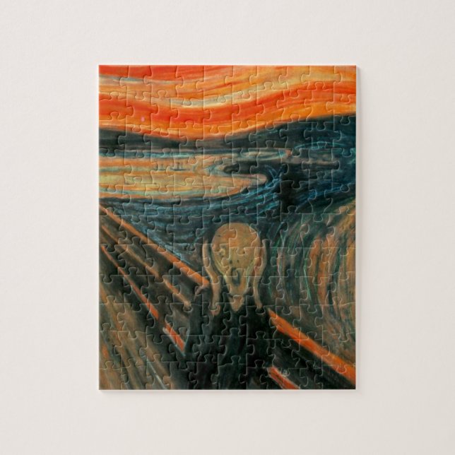 Puzzle Le cri perçant (Edvard Munch) (Vertical)