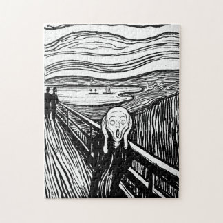 Puzzle Le cri perçant par Edvard Munch