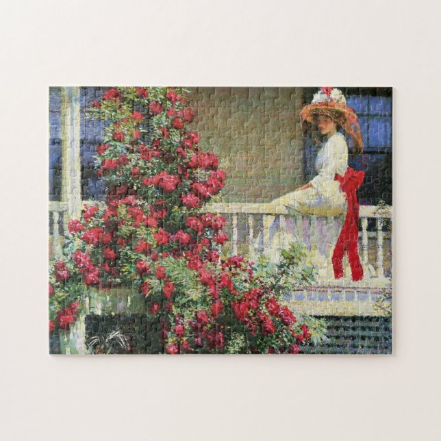 Puzzle Le Crimson Rambler Philip Hale Fine Art (Horizontal)