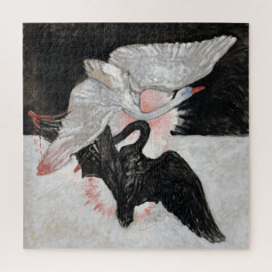 Puzzle Le Cygne, Groupe IX, No 2 par Hilma af Klint