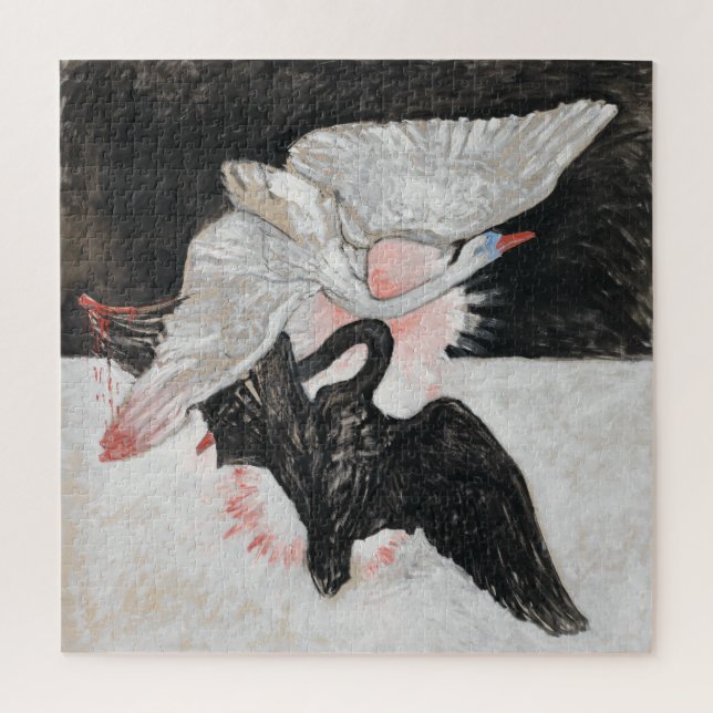 Puzzle Le Cygne, n° 2 | Hilma af Klint | (Vertical)