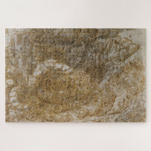 Puzzle Le Déluge - Léonard de Vinci (1515)