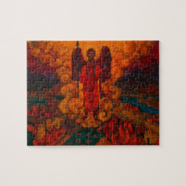 Puzzle Le Dernier ange de Nicholas Roerich (Horizontal)