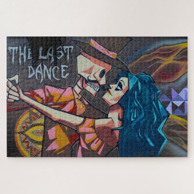Puzzle - Le dernier graffiti de salsa dance  (Horizontal)