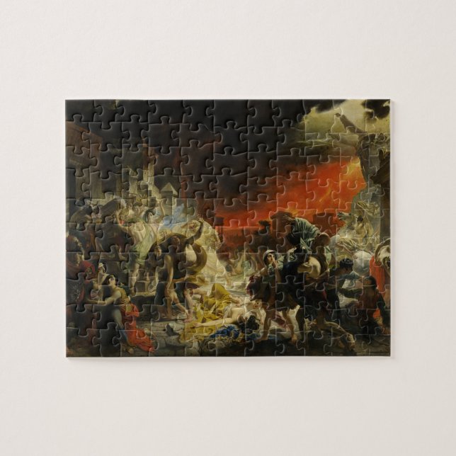 Puzzle Le dernier jour de Pompeii par Karl Briullov le (Horizontal)