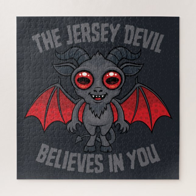 Puzzle Le Diable de Jersey croit en vous (Vertical)