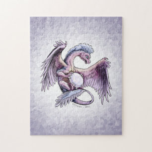Puzzle Le dragon de pierre de naissance d’octobre : Opal