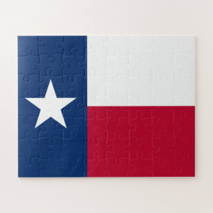 Puzzle Le drapeau texan de Lone Star State du Texas