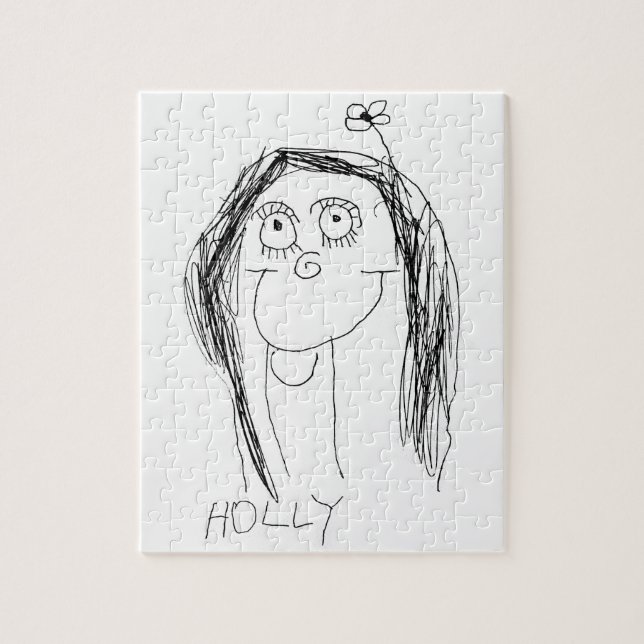 Puzzle Le Drawing de Your Child (Vertical)