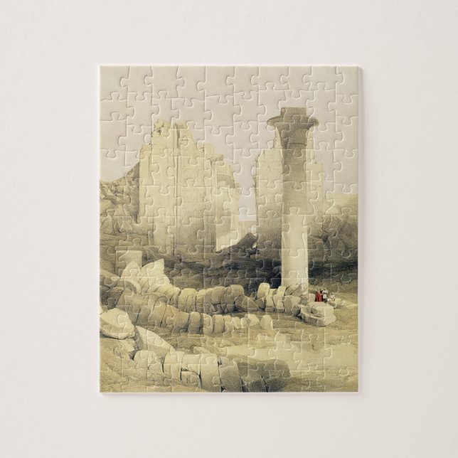 Puzzle Le Dromos ou le Hall central du grand temple de (Vertical)