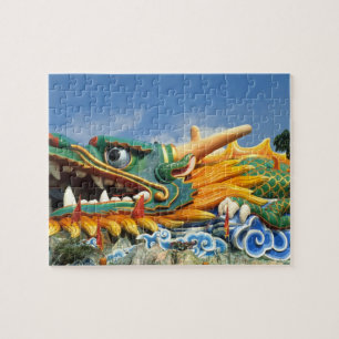Puzzle Le fameux dragon à la villa Haw Par de Singapour 