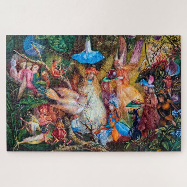 Puzzle Le favori des fées, John Anster Fitzgerald (Horizontal)