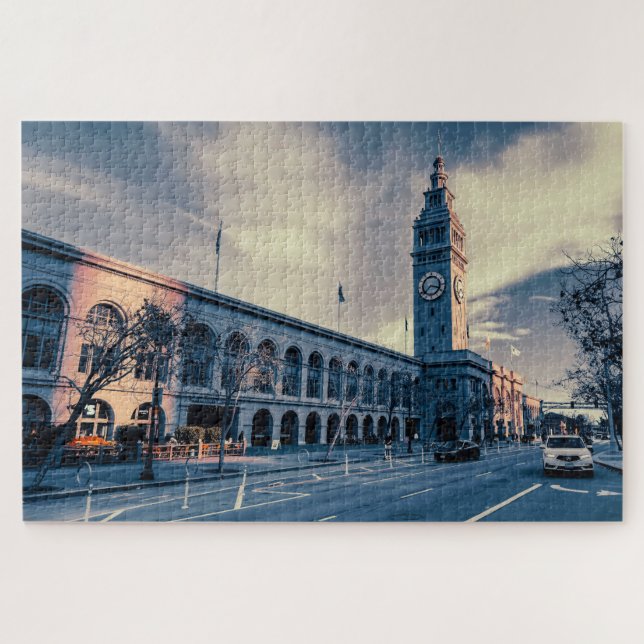 Puzzle Le Ferry Building de San Francisco (Horizontal)
