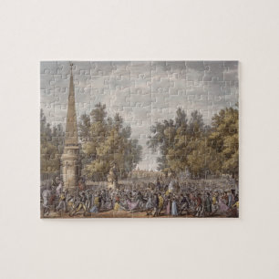 Puzzle Le festin de Virgil chez Mantua, 24 Vendemiaire,