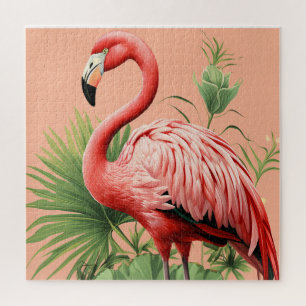Puzzle Le Flamant rose paradisiaque 🌴 🦩