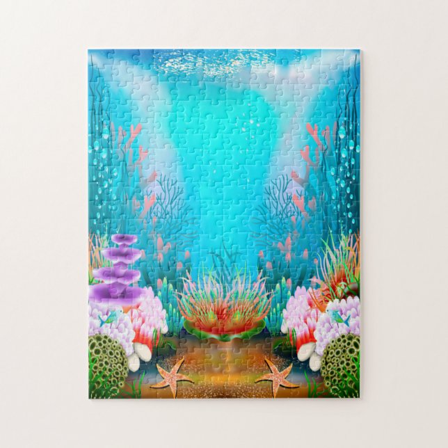 Puzzle Le Fond De La Mer (Vertical)