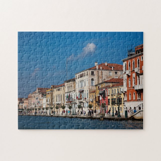 Puzzle Le Front De L'Eau Le Long Du Grand Canal De Venise (Horizontal)