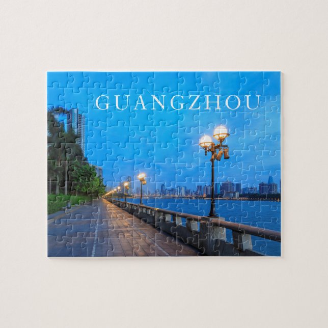 Puzzle Le front de mer de Guangzhou (Horizontal)